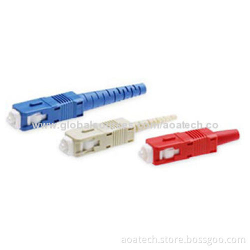 Fiber-optic Patch Cords with SC Connector, PC/APC Polishing Grade and 2.0/3.0mm Diameter
